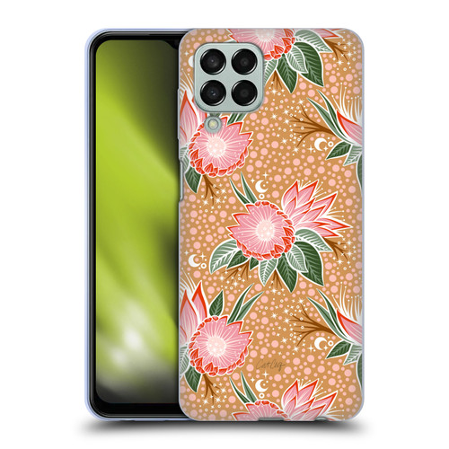 Cat Coquillette Tropical Wildlife Protea Bloom Soft Gel Case for Samsung Galaxy M33 (2022)