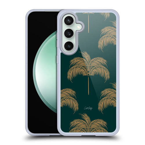 Cat Coquillette Tropical Wildlife Palm Tree Oasis Soft Gel Case for Samsung Galaxy S23 FE 5G