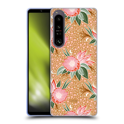 Cat Coquillette Tropical Wildlife Protea Bloom Soft Gel Case for Sony Xperia 1 IV