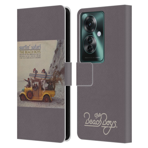 The Beach Boys Album Cover Art Surfin Safari Leather Book Wallet Case Cover For OPPO Reno11 F 5G / F25 Pro 5G