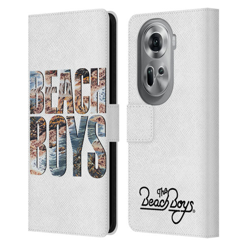 The Beach Boys Album Cover Art 1985 Logo Leather Book Wallet Case Cover For OPPO Reno11 Pro