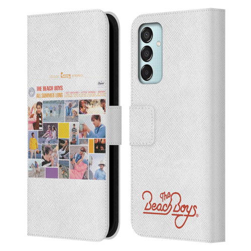 The Beach Boys Album Cover Art All Summer Long Leather Book Wallet Case Cover For Samsung Galaxy M15/F15 5G