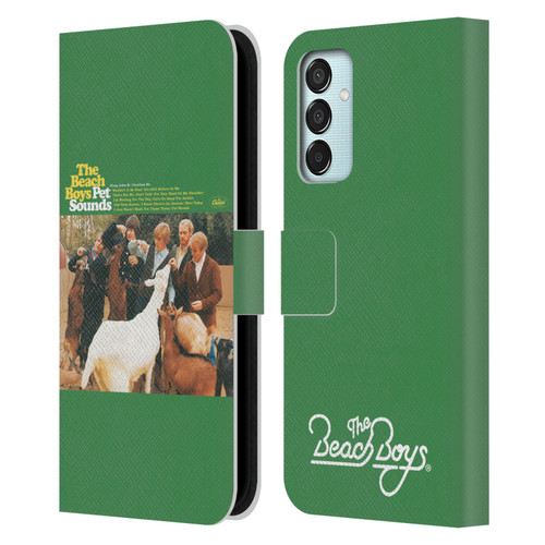 The Beach Boys Album Cover Art Pet Sounds Leather Book Wallet Case Cover For Samsung Galaxy M15/F15 5G