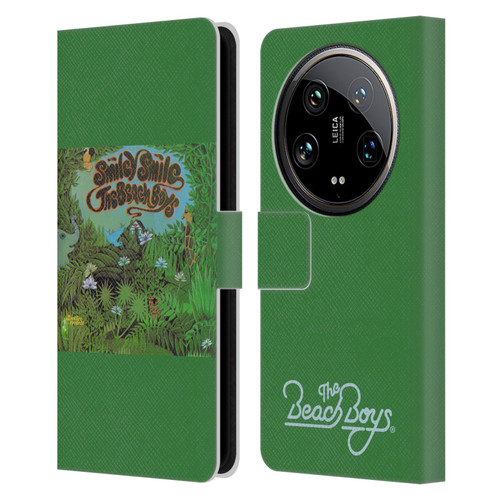 The Beach Boys Album Cover Art Smiley Smile Leather Book Wallet Case Cover For Xiaomi 14 Ultra