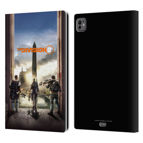Tom Clancy's The Division 2 Characters Key Art Leather Book Wallet Case Cover For Apple iPad Pro 11 M4 2024