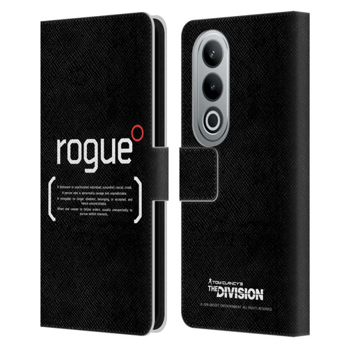 Tom Clancy's The Division Dark Zone Rouge 1 Leather Book Wallet Case Cover For OPPO OnePlus Ace 3V 5G