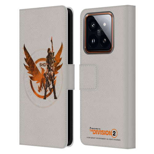 Tom Clancy's The Division 2 Characters Female Agent 2 Leather Book Wallet Case Cover For Xiaomi 14
