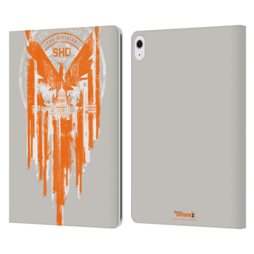 Tom Clancy's The Division 2 Key Art Phoenix Capitol Building Leather Book Wallet Case Cover For Apple iPad Air 13 2024