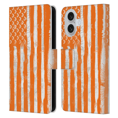 Tom Clancy's The Division 2 Key Art American Flag Leather Book Wallet Case Cover For Apple iPhone 16