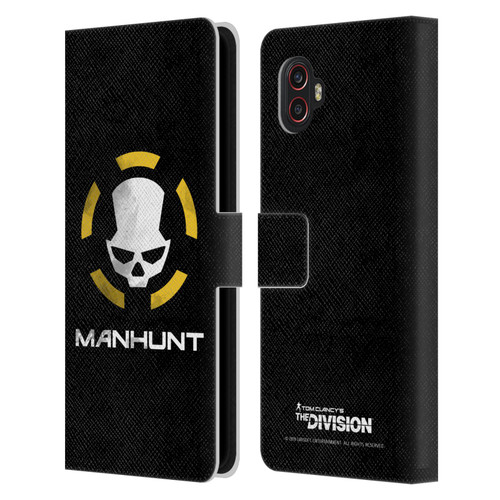 Tom Clancy's The Division Dark Zone Manhunt Logo Leather Book Wallet Case Cover For Samsung Galaxy Xcover6 Pro/Pro2