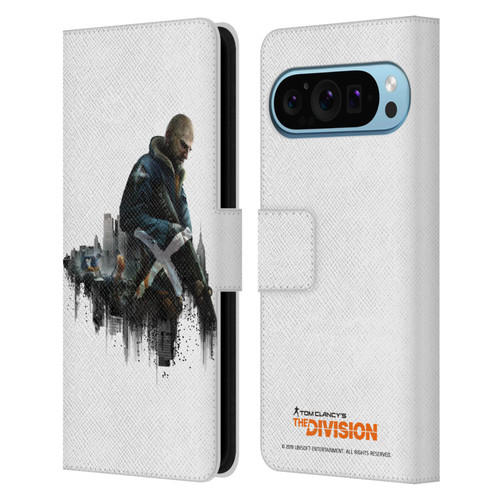 Tom Clancy's The Division Factions Rikers Leather Book Wallet Case Cover For Google Pixel 9 / Pixel 9 Pro