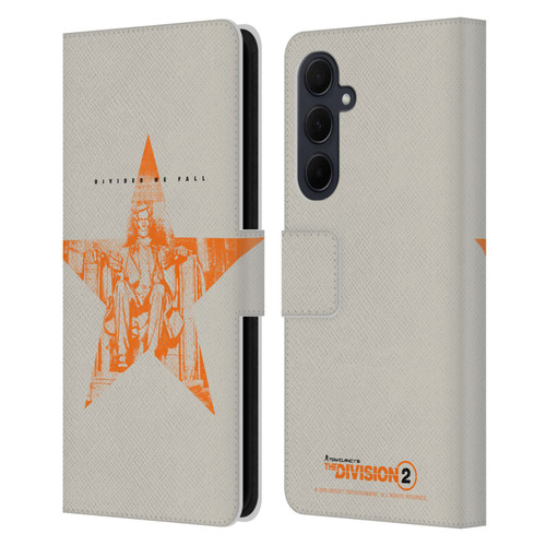 Tom Clancy's The Division 2 Key Art Lincoln Leather Book Wallet Case Cover For Samsung Galaxy A35 5G