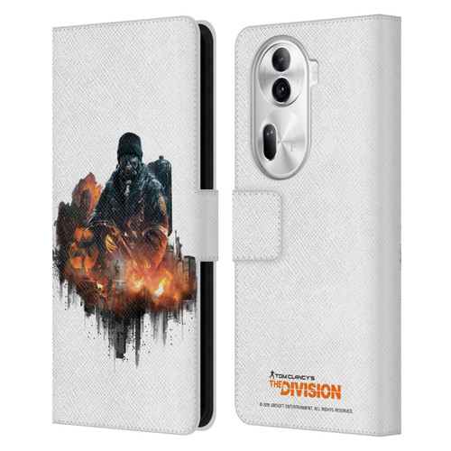 Tom Clancy's The Division Factions Cleaners Leather Book Wallet Case Cover For OPPO Reno11