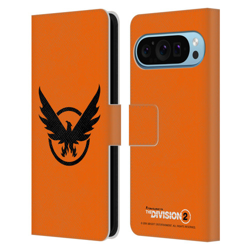 Tom Clancy's The Division 2 Logo Art Phoenix 2 Leather Book Wallet Case Cover For Google Pixel 9 / Pixel 9 Pro