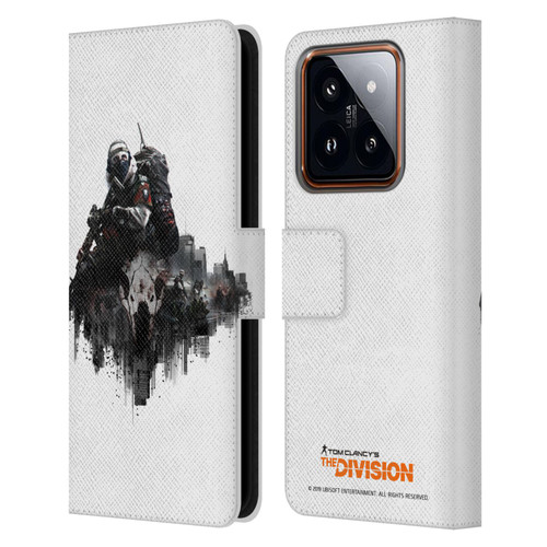 Tom Clancy's The Division Factions Last Man Batallion Leather Book Wallet Case Cover For Xiaomi 14