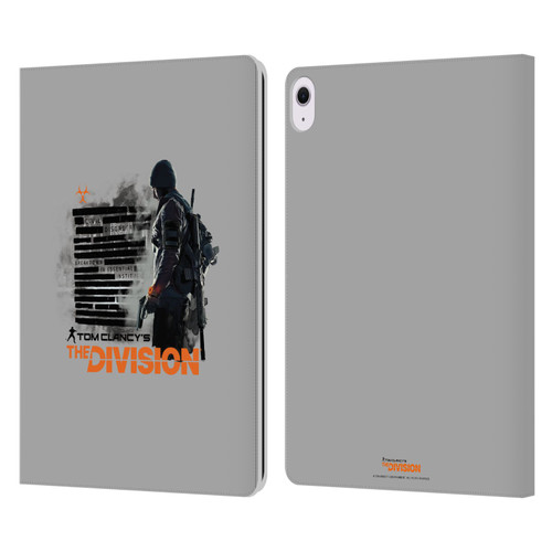 Tom Clancy's The Division Key Art Character Leather Book Wallet Case Cover For Apple iPad Air 13 2024