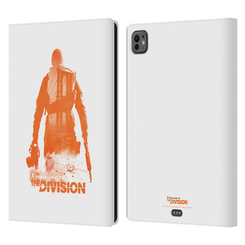 Tom Clancy's The Division Key Art Character 3 Leather Book Wallet Case Cover For Apple iPad Pro 11 M4 2024