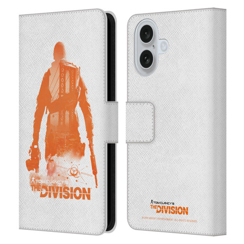 Tom Clancy's The Division Key Art Character 3 Leather Book Wallet Case Cover For Apple iPhone 16