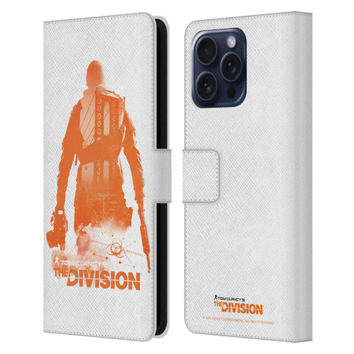 Tom Clancy's The Division Key Art Character 3 Leather Book Wallet Case Cover For Apple iPhone 16 Pro Max