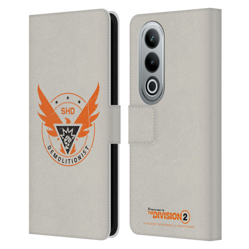 Tom Clancy's The Division 2 Logo Art Demolitionist Leather Book Wallet Case Cover For OPPO OnePlus Ace 3V 5G