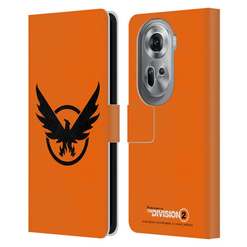 Tom Clancy's The Division 2 Logo Art Phoenix 2 Leather Book Wallet Case Cover For OPPO Reno11 Pro