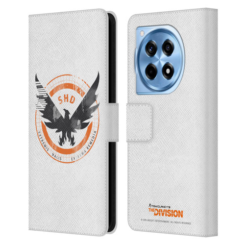 Tom Clancy's The Division Key Art Logo White Leather Book Wallet Case Cover For OnePlus 12R