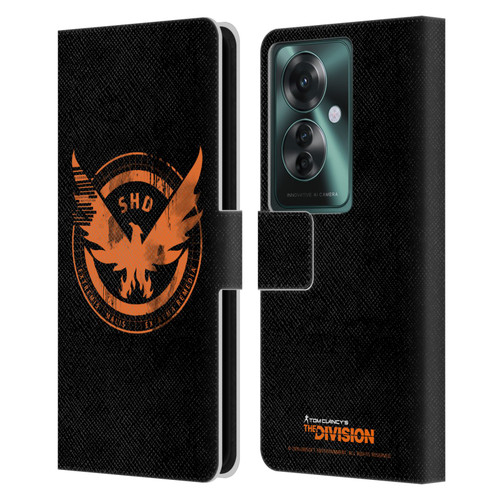 Tom Clancy's The Division Key Art Logo Black Leather Book Wallet Case Cover For OPPO Reno11 F 5G / F25 Pro 5G