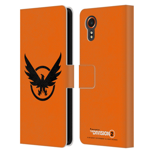Tom Clancy's The Division 2 Logo Art Phoenix 2 Leather Book Wallet Case Cover For Samsung Galaxy Xcover7 5G