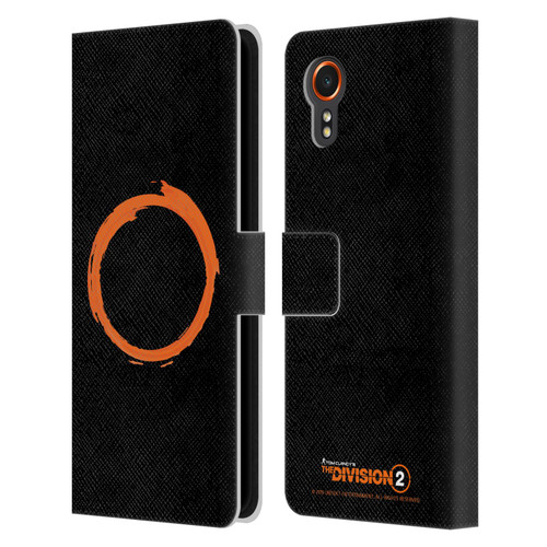 Tom Clancy's The Division 2 Logo Art Ring Leather Book Wallet Case Cover For Samsung Galaxy Xcover7 5G
