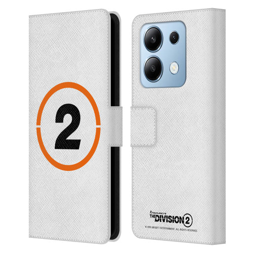 Tom Clancy's The Division 2 Logo Art Ring 2 Leather Book Wallet Case Cover For Xiaomi Redmi Note 13/13 Pro 5G