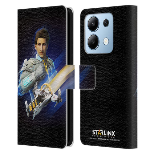 Starlink Battle for Atlas Character Art Mason Arana Leather Book Wallet Case Cover For Xiaomi Redmi Note 13/13 Pro 5G