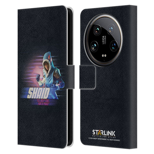 Starlink Battle for Atlas Character Art Shaid Leather Book Wallet Case Cover For Xiaomi 14 Ultra