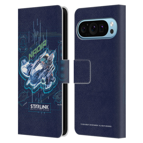 Starlink Battle for Atlas Starships Nadir Leather Book Wallet Case Cover For Google Pixel 9 / Pixel 9 Pro