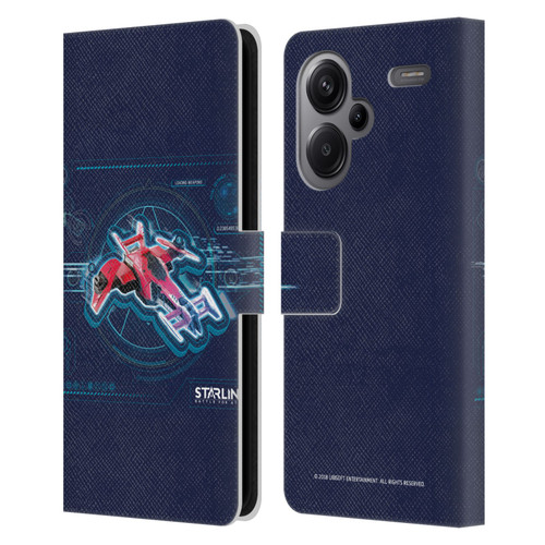 Starlink Battle for Atlas Starships Pulse Leather Book Wallet Case Cover For Xiaomi Redmi Note 13 Pro Plus 5G