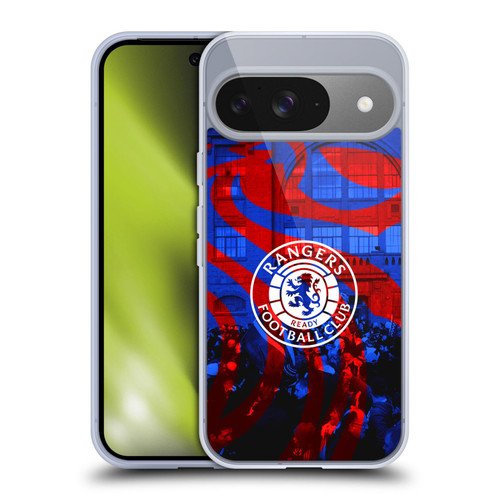 Rangers FC Crest Logo Stadium Soft Gel Case for Google Pixel 9 / Pixel 9 Pro