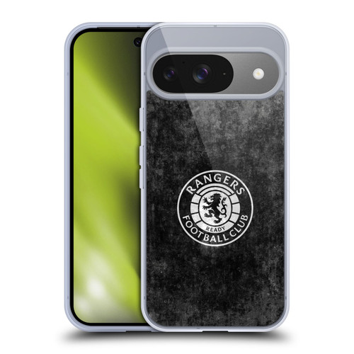 Rangers FC Crest Distressed Soft Gel Case for Google Pixel 9 / Pixel 9 Pro