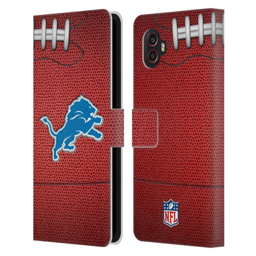 NFL Detroit Lions Graphics Football Leather Book Wallet Case Cover For Samsung Galaxy Xcover6 Pro/Pro2