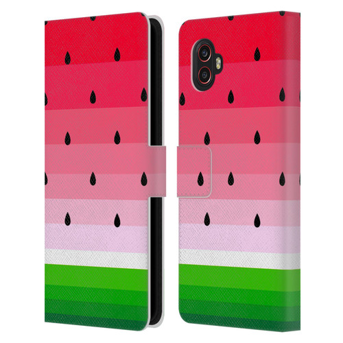 Haroulita Fruits Watermelon Leather Book Wallet Case Cover For Samsung Galaxy Xcover6 Pro/Pro2