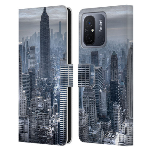 Haroulita Places New York 3 Leather Book Wallet Case Cover For Xiaomi Redmi 12C