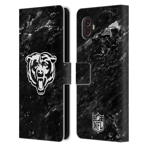NFL Chicago Bears Artwork Marble Leather Book Wallet Case Cover For Samsung Galaxy Xcover6 Pro/Pro2