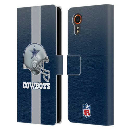 NFL Dallas Cowboys Logo Helmet Leather Book Wallet Case Cover For Samsung Galaxy Xcover7 5G NFL Dallas Cowboys Logo Helmet Leather Book Wallet Case Cover For Samsung Galaxy Xcover7 5G