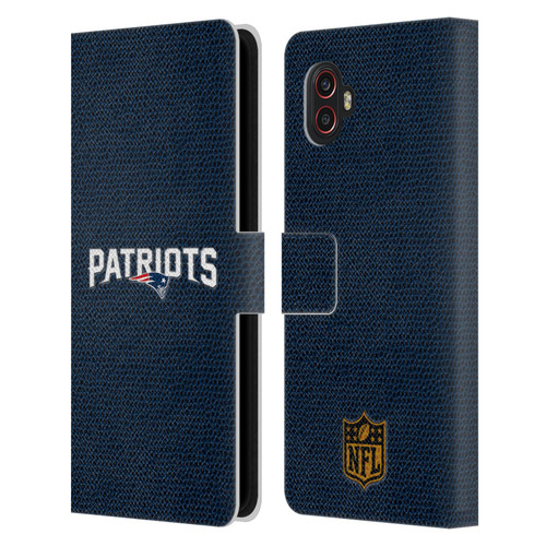 NFL New England Patriots Logo Football Leather Book Wallet Case Cover For Samsung Galaxy Xcover6 Pro/Pro2