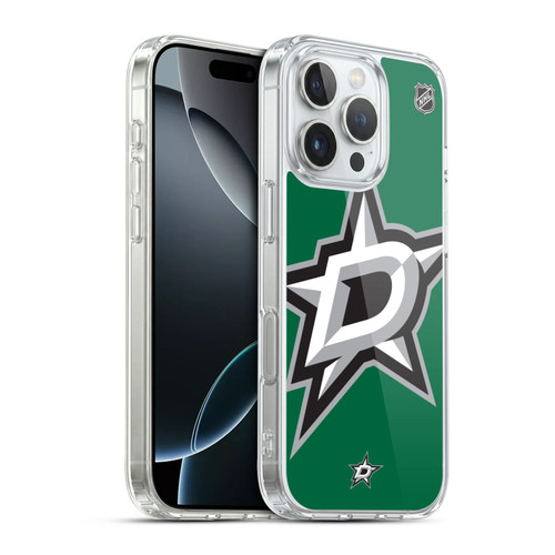 NHL Dallas Stars Oversized Soft Gel Case for Apple iPhone 16 Pro