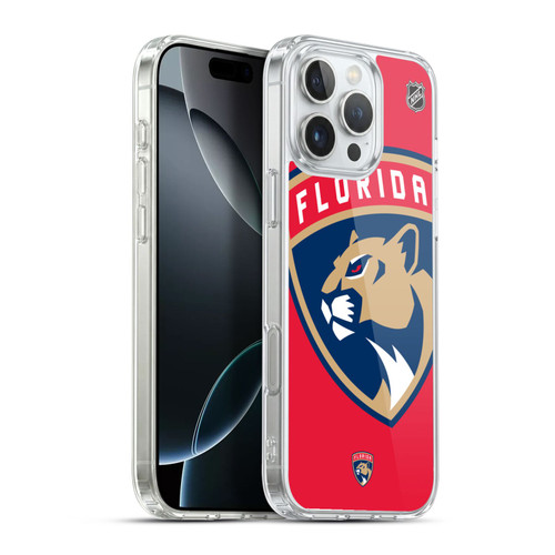 NHL Florida Panthers Oversized Soft Gel Case for Apple iPhone 16 Pro Max