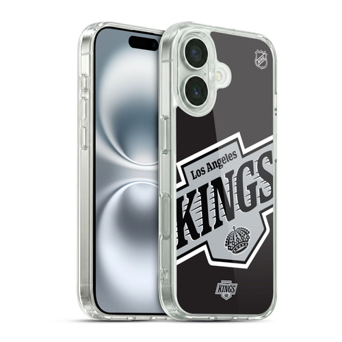 NHL Los Angeles Kings Oversized Soft Gel Case for Apple iPhone 16