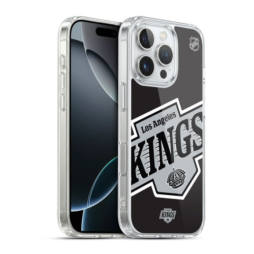 NHL Los Angeles Kings Oversized Soft Gel Case for Apple iPhone 16 Pro