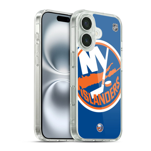 NHL New York Islanders Oversized Soft Gel Case for Apple iPhone 16