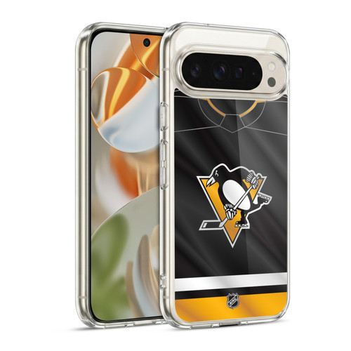 NHL Pittsburgh Penguins Jersey Soft Gel Case for Google Pixel 9 / Pixel 9 Pro