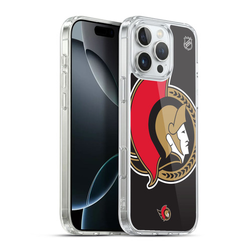 NHL Ottawa Senators Oversized Soft Gel Case for Apple iPhone 16 Pro Max & MagSafe