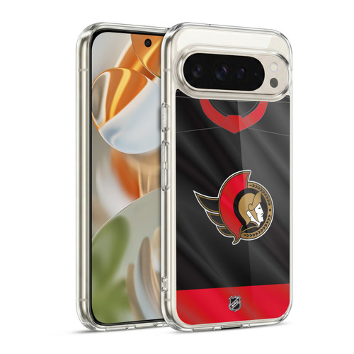 NHL Ottawa Senators Jersey Soft Gel Case for Google Pixel 9 / Pixel 9 Pro